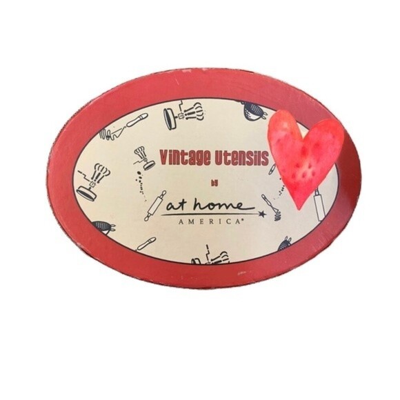 At Home America Vintage Utensils Cooking Serving Plates - Picture 4 of 4